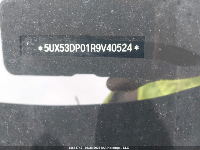 12684742 :رقم المزاد ، 5UX53DP01R9V40524 vin ، 2024 Bmw X3 Xdrive30i مزاد بيع