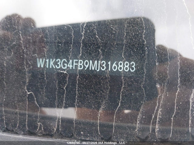 Aukcja sprzedaży 2021 Mercedes-benz A 220 4matic, vin: W1K3G4FB9MJ316883, numer aukcji: 12684765