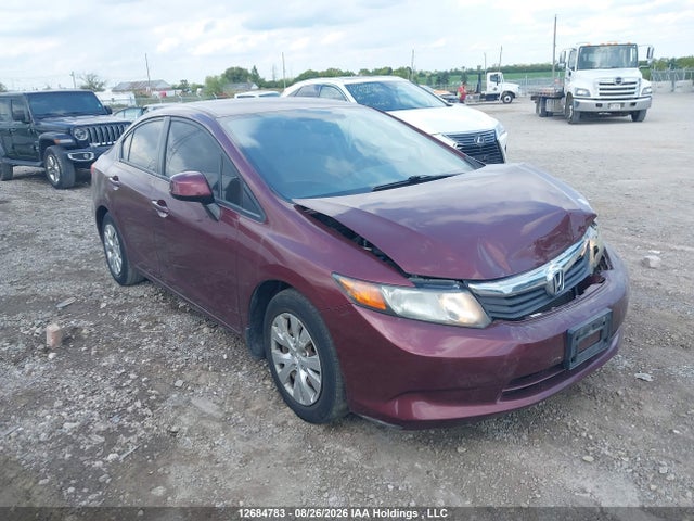 Продаж на аукціоні авто 2012 Honda Civic Lx, vin: 2HGFB2F46CH057685, номер лоту: 12684783