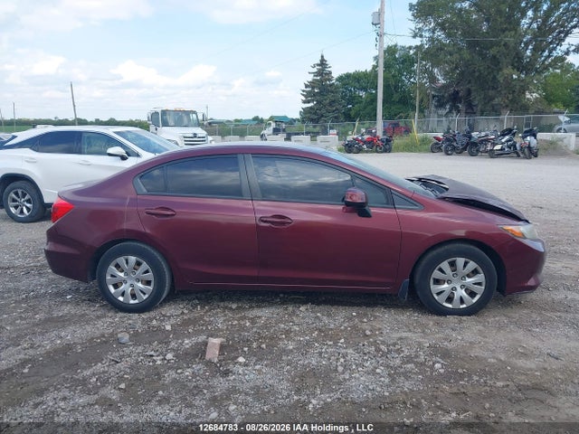 Продаж на аукціоні авто 2012 Honda Civic Lx, vin: 2HGFB2F46CH057685, номер лоту: 12684783