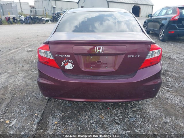 Продаж на аукціоні авто 2012 Honda Civic Lx, vin: 2HGFB2F46CH057685, номер лоту: 12684783