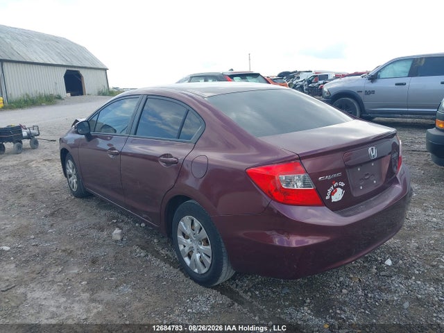 Продаж на аукціоні авто 2012 Honda Civic Lx, vin: 2HGFB2F46CH057685, номер лоту: 12684783