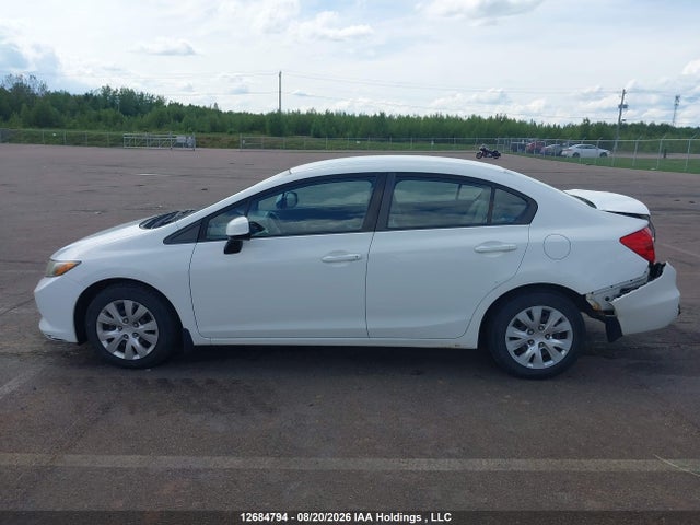 2012 Honda Civic Lx მანქანა იყიდება აუქციონზე, vin: 2HGFB2F4XCH056751, აუქციონის ნომერი: 12684794