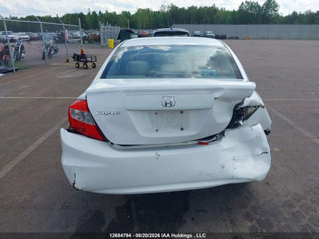2012 Honda Civic Lx მანქანა იყიდება აუქციონზე, vin: 2HGFB2F4XCH056751, აუქციონის ნომერი: 12684794