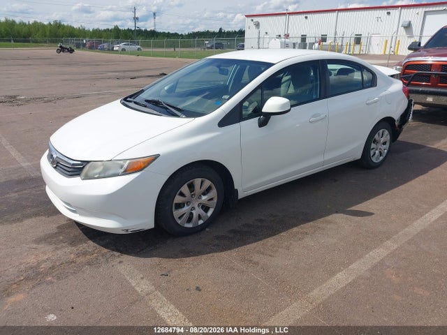 2012 Honda Civic Lx მანქანა იყიდება აუქციონზე, vin: 2HGFB2F4XCH056751, აუქციონის ნომერი: 12684794