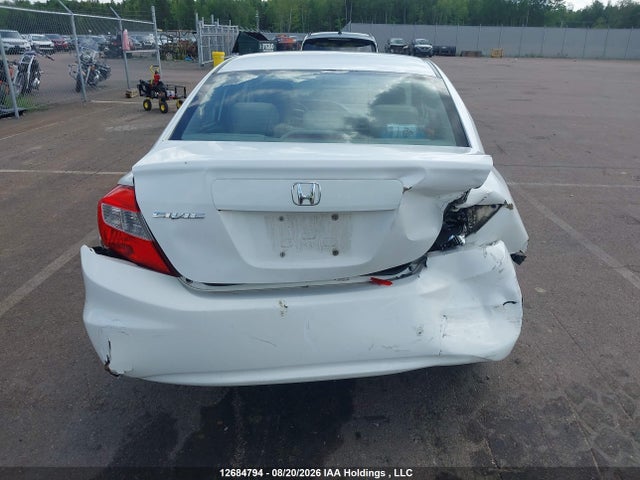 2012 Honda Civic Lx მანქანა იყიდება აუქციონზე, vin: 2HGFB2F4XCH056751, აუქციონის ნომერი: 12684794