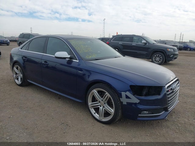 12684803 :رقم المزاد ، WAUHGCFL8DA092862 vin ، 2013 Audi S4 3.0t Premium مزاد بيع