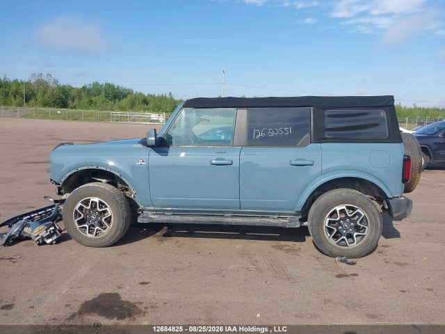 Продаж на аукціоні авто 2022 Ford Bronco Outer Banks, vin: 1FMDE5BH9NLA74473, номер лоту: 12684825