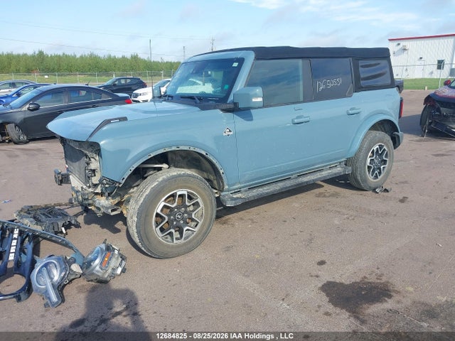 Продаж на аукціоні авто 2022 Ford Bronco Outer Banks, vin: 1FMDE5BH9NLA74473, номер лоту: 12684825