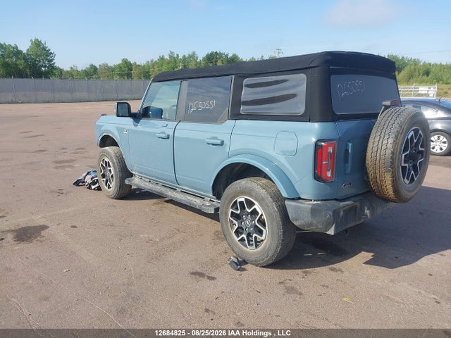 Продаж на аукціоні авто 2022 Ford Bronco Outer Banks, vin: 1FMDE5BH9NLA74473, номер лоту: 12684825
