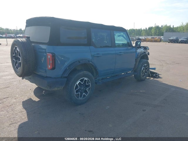 Продаж на аукціоні авто 2022 Ford Bronco Outer Banks, vin: 1FMDE5BH9NLA74473, номер лоту: 12684825