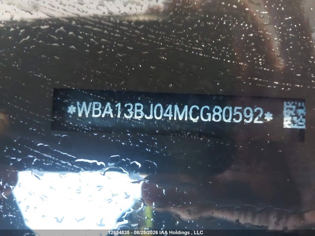 WBA13BJ04MCG80592 BMW 530 XI