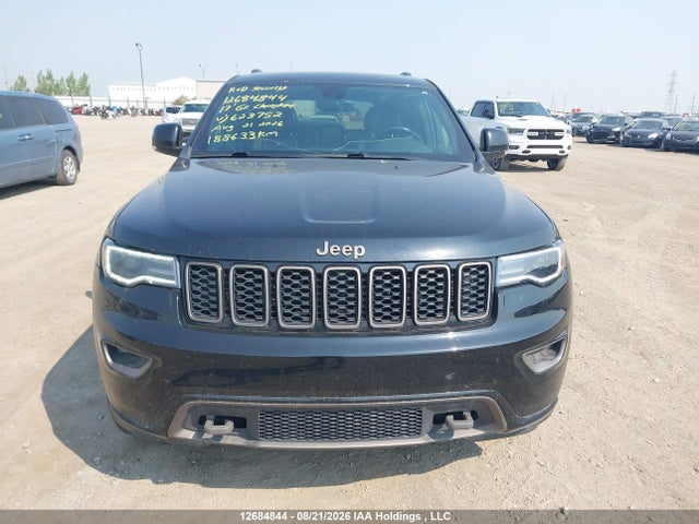 Продажа на аукционе авто 2017 Jeep Grand Cherokee Limited, vin: 1C4RJFBT3HC623752, номер лота: 12684844