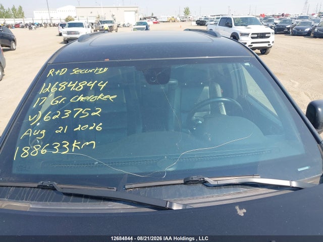 Продажа на аукционе авто 2017 Jeep Grand Cherokee Limited, vin: 1C4RJFBT3HC623752, номер лота: 12684844
