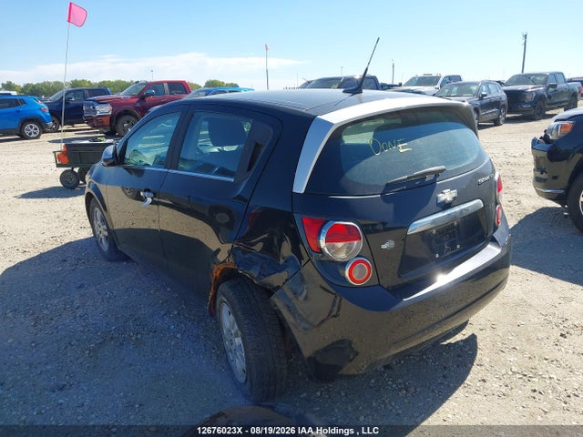 Продаж на аукціоні авто 2012 Chevrolet Sonic Lt, vin: 1G1JC6EH2C4208030, номер лоту: 12676023