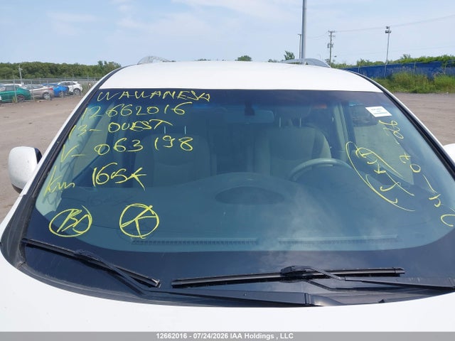 Aukcja sprzedaży 2013 Nissan Quest 3.5 S, vin: JN8AE2KP6D9063198, numer aukcji: 12662016