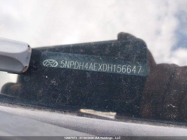 Aukcja sprzedaży 2013 Hyundai Elantra Gl, vin: 5NPDH4AEXDH156647, numer aukcji: 12667573