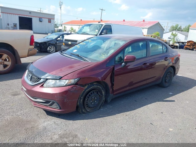Honda Civic Lx 2015 2HGFB2F41FH010715 Image 2