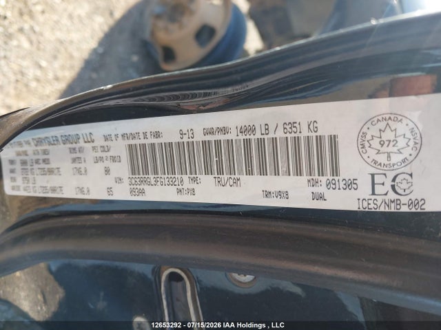 RAM 3500 St 2014 3C63RRGL3EG133210 Image 9