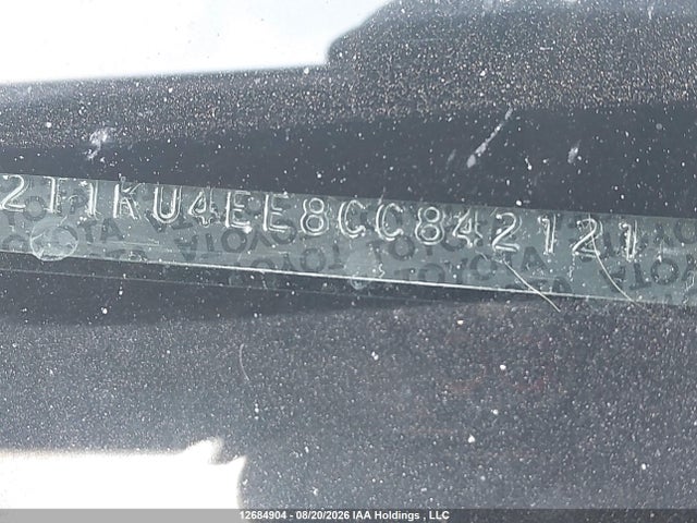 12684904 :رقم المزاد ، 2T1KU4EE8CC842121 vin ، 2012 Toyota Corolla Matrix مزاد بيع