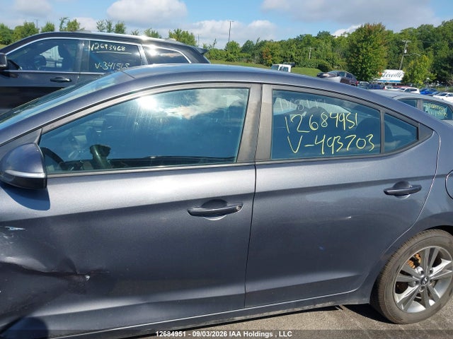 Продажа на аукционе авто 2018 Hyundai Elantra Gl, vin: KMHD84LF9JU493703, номер лота: 12684951