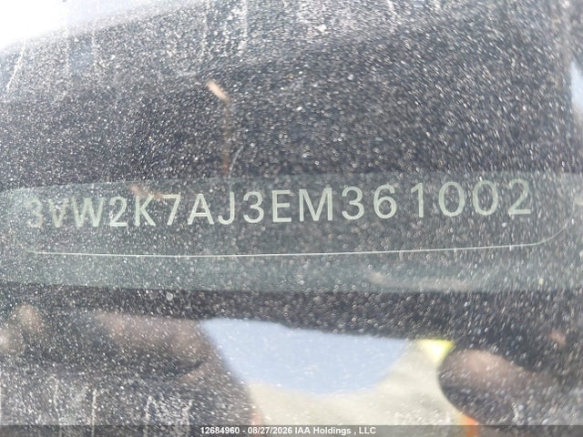Продаж на аукціоні авто 2014 Volkswagen Jetta 2.0l Trendline+, vin: 3VW2K7AJ3EM361002, номер лоту: 12684960