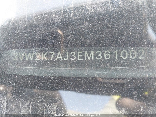 Продаж на аукціоні авто 2014 Volkswagen Jetta 2.0l Trendline+, vin: 3VW2K7AJ3EM361002, номер лоту: 12684960