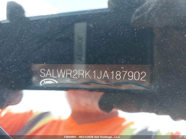 SALWR2RK1JA187902 Land Rover Range Rover Sport Hse