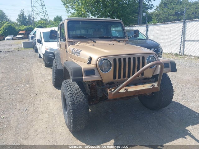Продаж на аукціоні авто 2000 Jeep Wrangler / Tj Sport, vin: 1J4FA49S2YP744201, номер лоту: 12685026