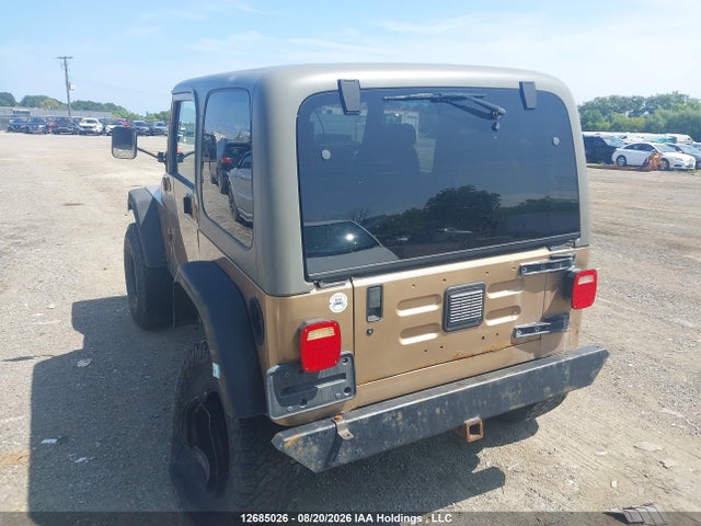 2000 Jeep Wrangler / Tj Sport მანქანა იყიდება აუქციონზე, vin: 1J4FA49S2YP744201, აუქციონის ნომერი: 12685026