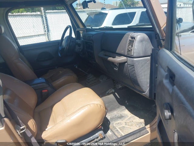 2000 Jeep Wrangler / Tj Sport მანქანა იყიდება აუქციონზე, vin: 1J4FA49S2YP744201, აუქციონის ნომერი: 12685026