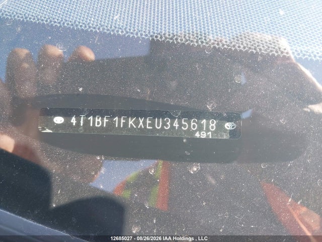 Aukcja sprzedaży 2014 Toyota Camry Le, vin: 4T1BF1FKXEU345618, numer aukcji: 12685027