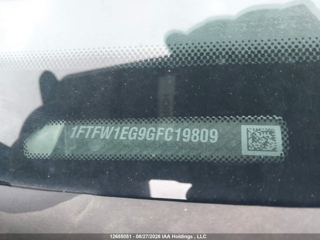 Ford F150 Supercrew 2016 1FTFW1EG9GFC19809 Image 19