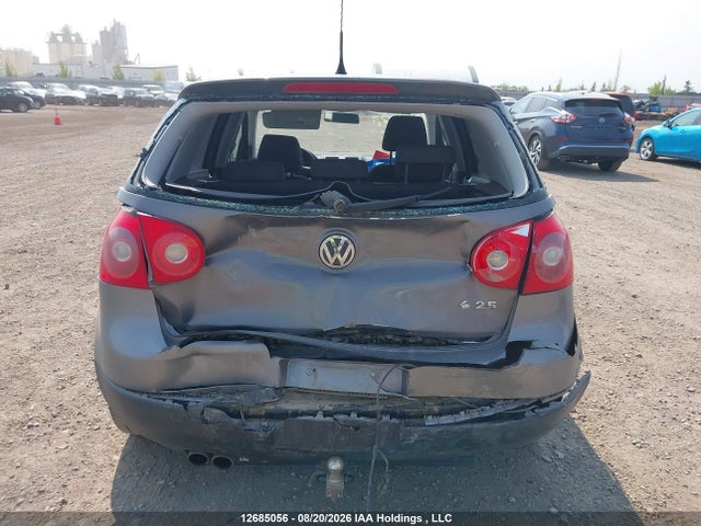 2009 Volkswagen Rabbit 5-door Comfortline/5-door Trendline მანქანა იყიდება აუქციონზე, vin: WVWDA71K39W005839, აუქციონის ნომერი: 12685056