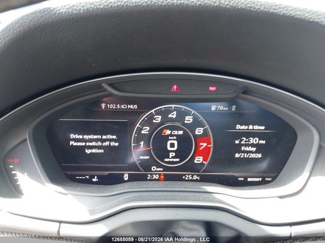 WA1B4AFY6K2094015 Audi Sq5 3.0t Premium