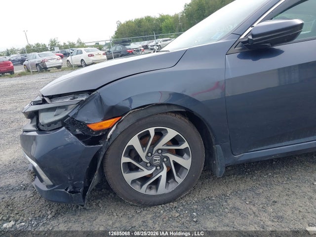 2019 Honda Civic Ex 4dr მანქანა იყიდება აუქციონზე, vin: 2HGFC2F74KH020334, აუქციონის ნომერი: 12685068