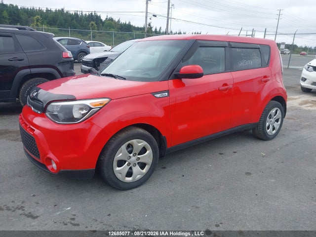 12685077 :رقم المزاد ، KNDJN2A24F7815822 vin ، 2015 Kia Soul Lx/lx+ مزاد بيع