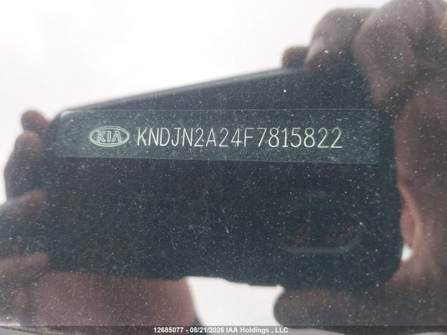 12685077 :رقم المزاد ، KNDJN2A24F7815822 vin ، 2015 Kia Soul Lx/lx+ مزاد بيع