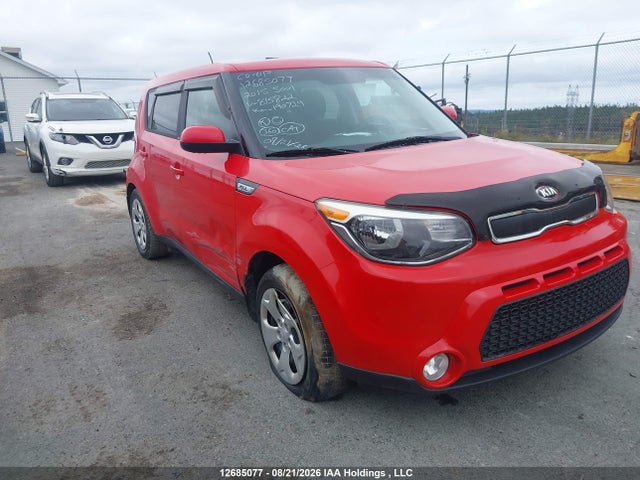 12685077 :رقم المزاد ، KNDJN2A24F7815822 vin ، 2015 Kia Soul Lx/lx+ مزاد بيع