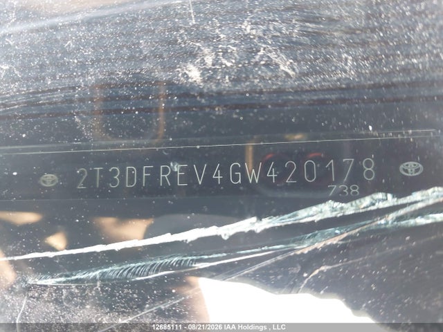 Toyota Rav4 Limited 2016 2T3DFREV4GW420178 Image 19