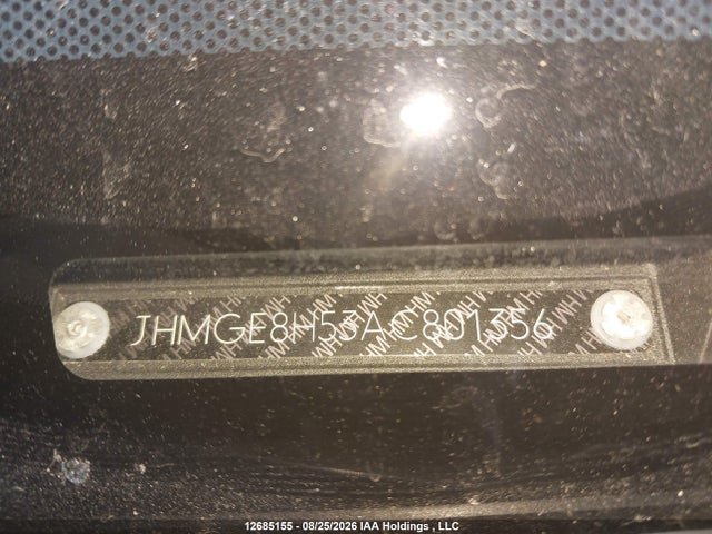 Продаж на аукціоні авто 2010 Honda Fit Lx, vin: JHMGE8H53AC801356, номер лоту: 12685155