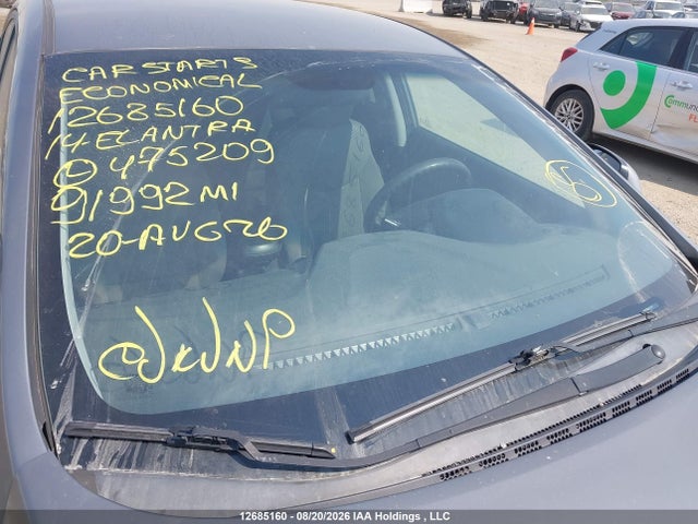 5NPDH4AE1EH475209 Hyundai ELANTRA SE
