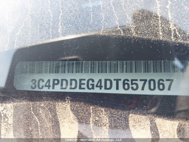 12685191 :رقم المزاد ، 3C4PDDEG4DT657067 vin ، 2013 Dodge Journey R/t Rallye مزاد بيع