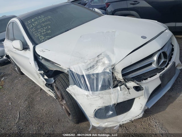 Auction sale of the 2016 Mercedes-benz C 300 4matic, vin: 55SWF4KB7GU169313, lot number: 12685202