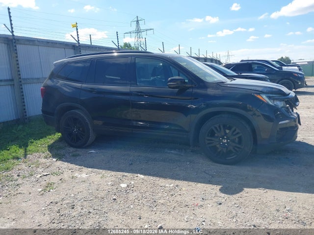 Aukcja sprzedaży 2019 Honda Pilot Black Edition, vin: 5FNYF6H06KB504646, numer aukcji: 12685245