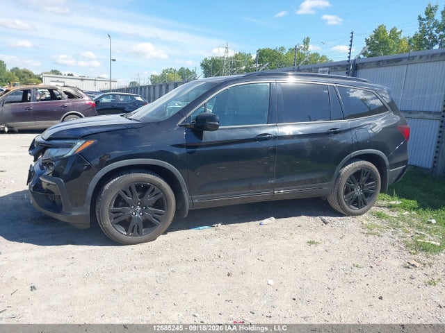 Aukcja sprzedaży 2019 Honda Pilot Black Edition, vin: 5FNYF6H06KB504646, numer aukcji: 12685245