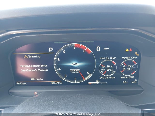 Продажа на аукционе авто 2025 Nissan Z Sport, vin: JN1BZ4AH9SM411731, номер лота: 12685247