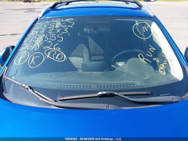 Aukcja sprzedaży 2017 Mazda Cx-3 Gx, vin: JM1DKFB71H0153555, numer aukcji: 12685262