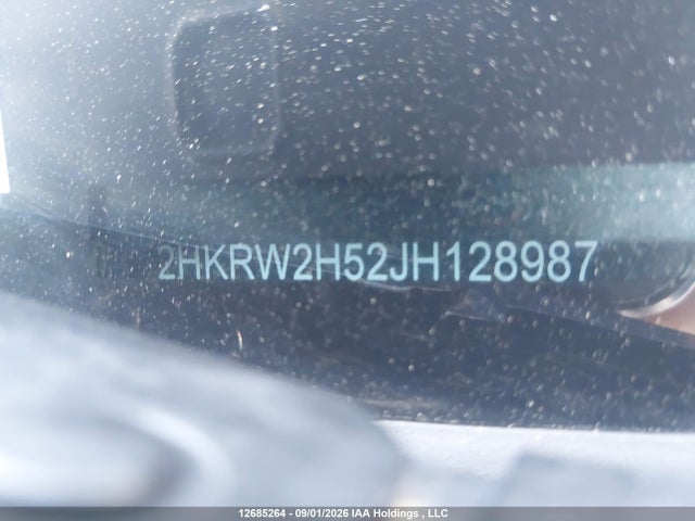 12685264 :رقم المزاد ، 2HKRW2H52JH128987 vin ، 2018 Honda Cr-v Ex مزاد بيع
