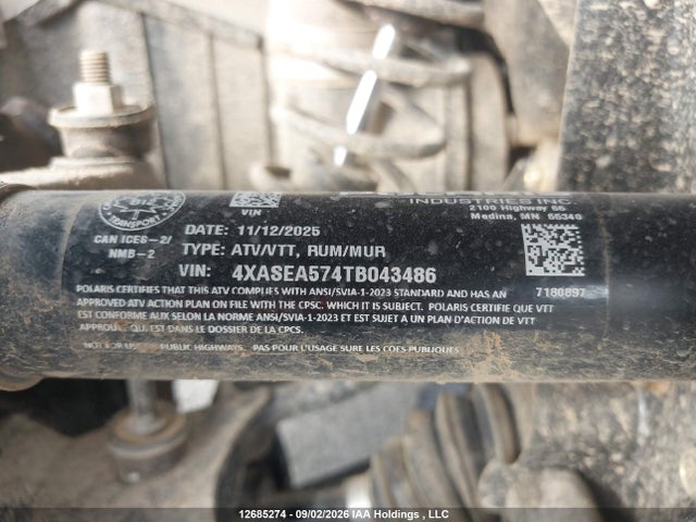 4XASEA574TB043486 Polaris Sportsman 570